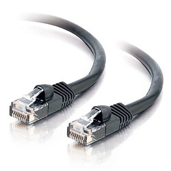 Cables To Go C2G Cat5E 350MHz Snagless Patch Cable 7m câble de réseau U/UTP (UTP) Noir