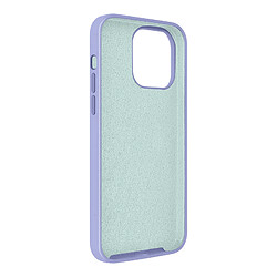 Coque pour iPhone 14 Pro Hybride Semi-rigide Fine Intérieur Doux Moxie lilas