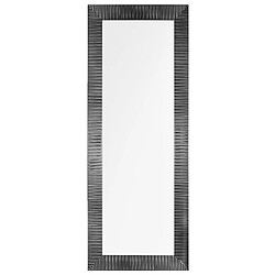 Beliani Miroir DRAVEIL 50 cm 130 cm Noir