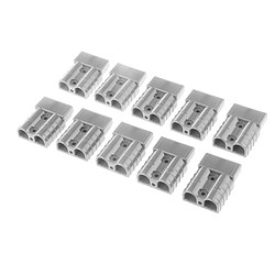 Avis 10pcs 50a 600v 8awg connecteur rapide connecteur treuil chariot élévateur gris