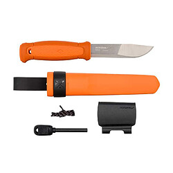 MORAKNIV - 13913 - POIGNARD MORA KANSBOL BURNT ORANGE + KIT DE SURVIE