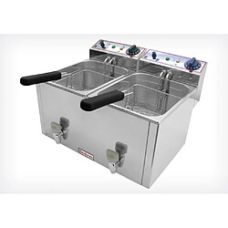 Friteuse électrique FR 10+10 LT - Beckers