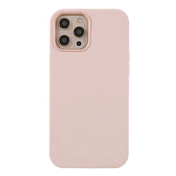 Coque en silicone, antichoc rose pour Apple iPhone 12/12 Pro 6.1 pouces