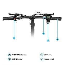 Acheter HONEYWHALE M5 Elite Trottinette électrique Pneu de 14 pouces Moteur de 500 W Batterie de 48 V 13 Ah Autonomie de 40 à 45 km Vitesse maximale de 40 km/h