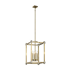 Elstead Lighting Suspension Cayden Laiton naturel