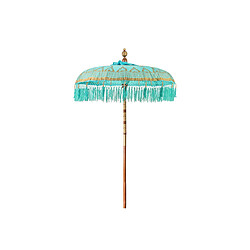 Parasol décoratif Romimex Bali Bleu Turquoise 150 x 200 x 150 cm