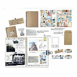 Avis Graines Creatives 2 kits carnet de voyage 20 x 14 cm