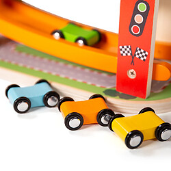 Bigjigs Toys Jouet de course sur rampe de voiture pas cher