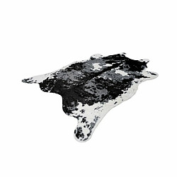 Acheter Paris Prix Tapis Imitation Peau de Vache Desert 160x230cm Noir & Blanc