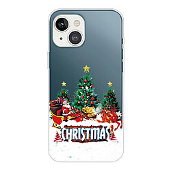 Coque en TPU antichoc, motif de Noël, antichute pour votre iPhone 14 Plus - père Noël