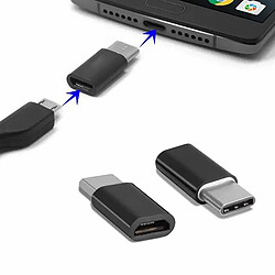 Avis Adaptateur Micro USB vers USB C -Connecteur Micro USB Femelle vers USB type C Mâle pour phone et Tab - Visiodirect -