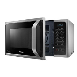 Avis Samsung MC28H5015AS micro-onde Comptoir Micro-onde combiné 28 L 900 W Noir, Argent