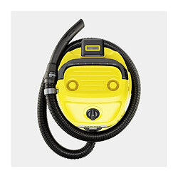 Aspirateur eau et poussieres sans fil KARCHER WD 3-18 S V-17/20 - Acier - 17 l - Jaune pas cher