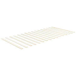 Beliani Lit simple en bois clair 90 x 200 cm VANNES pas cher