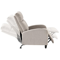 Avis Fauteuil Relaxant Bregenz Inclinable et Repose-Pieds Textile Marron [en.casa]