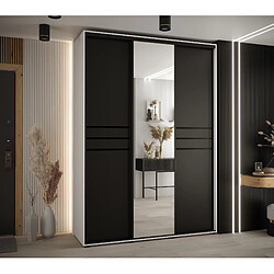 Abiks Meble Armoire Davos 11 À Portes Coulissantes 235,2/170/45 3 Portes