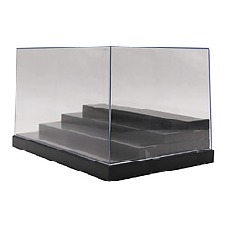 2 Pièces Vitrine Acrylique Transparent Anti-poussière Boîte de Présentation pour Objets de Collections pas cher