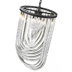 Luminaire Center Lustre Cristal MANCHESTER 3 Lumières