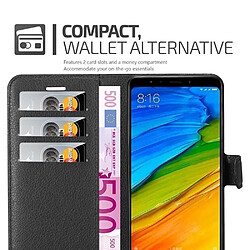 Acheter Cadorabo Coque Xiaomi RedMi NOTE 5 Etui en Noir