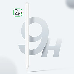 Avis Adonit Stylet Charge Magnétique sur iPad Rejet paume Autonomie 9H ADI010WH Blanc