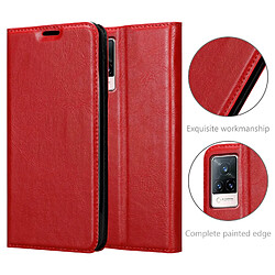 Cadorabo Coque Vivo V21 4G / 5G Etui en Rouge pas cher