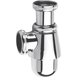 Nicoll Siphon de lavabo et bidet en laiton chromé 33x42