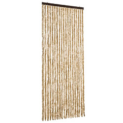 vidaXL Moustiquaire Beige 56x200 cm Chenille