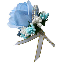 Avis Stimulation Broche Fleur Rose Pin Mariage Corsage Pin Lac Bleu