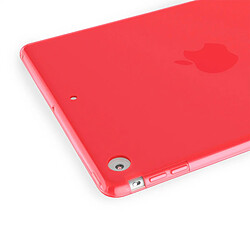 Avis OKULI Transparent Étui Silicone Coque Housse Case Cover pour Apple iPad Mini 1, Mini 2, Mini 3 en Rouge