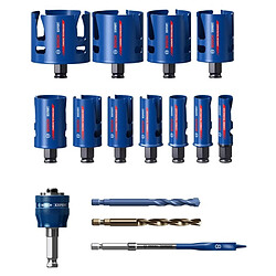 Coffret sciestrépans Bosch Expert Construction Material