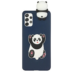 Coque en TPU antichoc, avec décoration de figurines 3D Panda pour votre Samsung Galaxy A73 5G