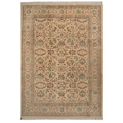 Vidal Tapis de laine 355x258 beige Tabriz