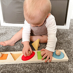 Avis Bigjigs Toys Planche assortie de forme en bois