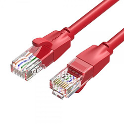 Câble réseau Vention RJ45 UTP Cat.6 - 2m - Couleur Rouge