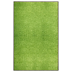 vidaXL Paillasson lavable Vert 120x180 cm