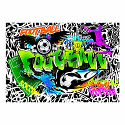 Paris Prix Papier Peint Football Graffiti 105 x 150 cm