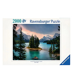 Ravensburger Puzzle Premium de 2000 Pièces Softclick Thème Île de l'Esprit de Canada Multicolore