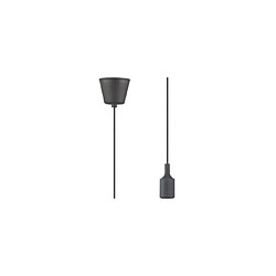 Luminaire Center Suspension Dreifa Noir mat