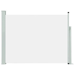 Maison Chic Auvent latéral rétractable | Store latéral | Brise-vue latéral de patio 140x500 cm Crème -GKD38472