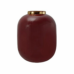 Paris Prix Vase Rond Déco Nyvo 20cm Prune & Or