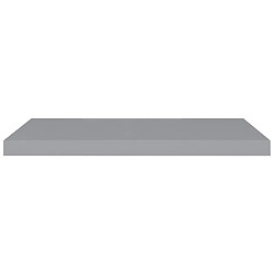 Avis vidaXL Étagère flottante murale gris 80x23,5x3,8 cm MDF