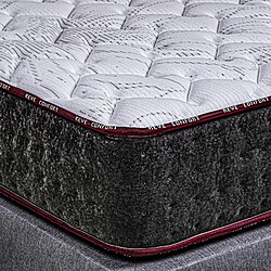 Avis LUXURY LITERIE Matelas GoldSup (24cm), mousse haute densité, haute adaptabilité, ergonomique, indépendance du couchage, face été/hiver, 180x200cm