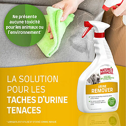 NATURE'S MIRACLE Stain&Odour Urine Remover - Spray pour nettoyer et enlever la saleté - 946 ml