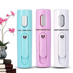 Avis Wewoo Facial Steamer Nano Handy Face Pulvérisateur d'humidité Rechargeable Mini Recharge USB blanc