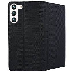 Acheter Htdmobiles Housse pour Samsung Galaxy S24 5G - etui coque pochette portefeuille + verre trempe - NOIR MAGNET