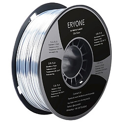 None ERYONE Silk PLA Filament pour imprimante 3D 1 kg (2,2 lbs)/bobine - Argent