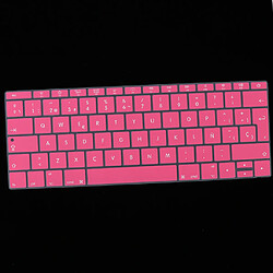 Acheter Film de protection pour clavier espagnol phonétique pour Macbook rose 12 pouces