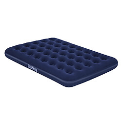 Matelas de Camping Gonflable Bestway Horizon Double 191x137x22 cm Supporte jusqu'à 300 Kg avec Gonfleur Électrique Inclus Couleur Bleu