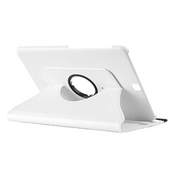 Acheter Wewoo Housse Étui blanc pour Samsung Galaxy Tab S2 9,7 Litchi Texture 360 degrés rotation en cuir avec support multi-fonctionnel