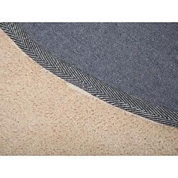 Beliani Tapis épais 200 x 200 cm beige clair DEMRE pas cher